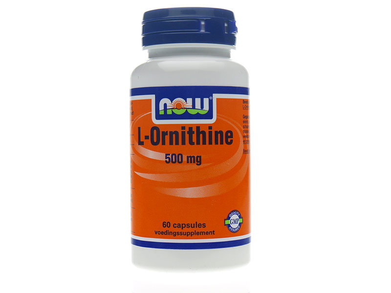 Now L-Ornithine 500mg Capsule 1090