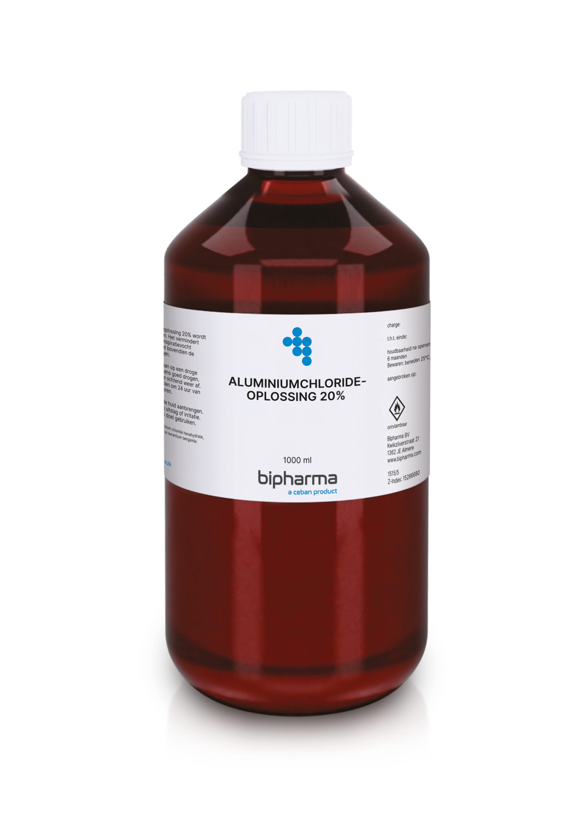 Bipharma | Aluminiumchloride Oplossing 20%