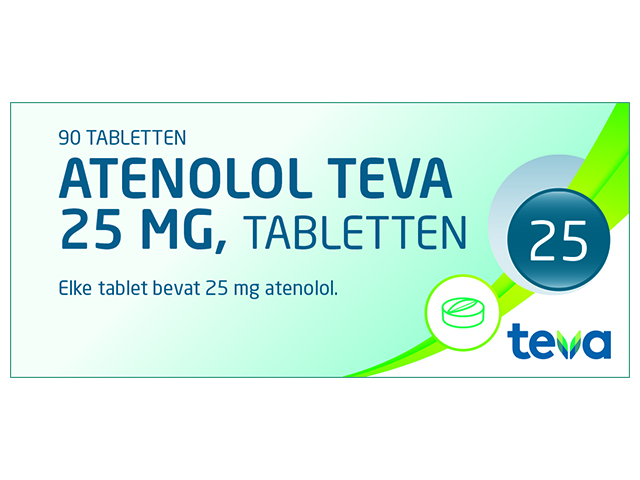 Atenolol Teva Tablet 25mg