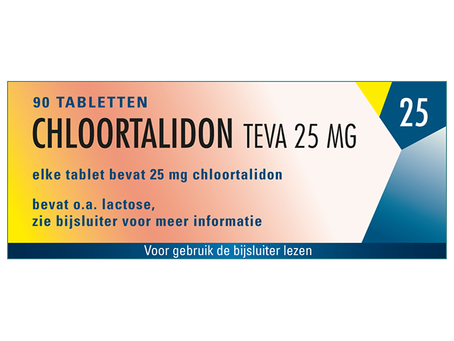 Chloortalidon Pch Tablet 25mg