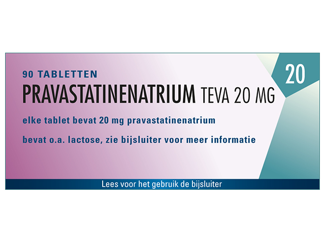 Pravastatinenatrium Teva Tablet 20mg