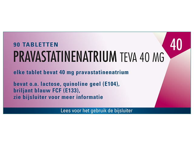 Pravastatinenatrium Teva Tablet 40mg