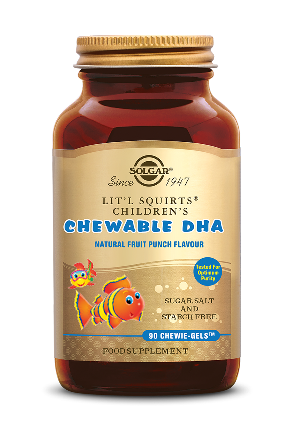 Solgar Lit'L Squirts Kinder Dha Kauwbare Softgels