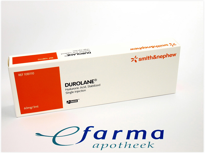Durolane Injvlst 20mg/ml Wwsp 3ml