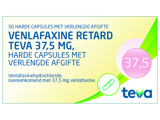 Venlafaxine Teva Retard Capsule Mva 37,5mg
