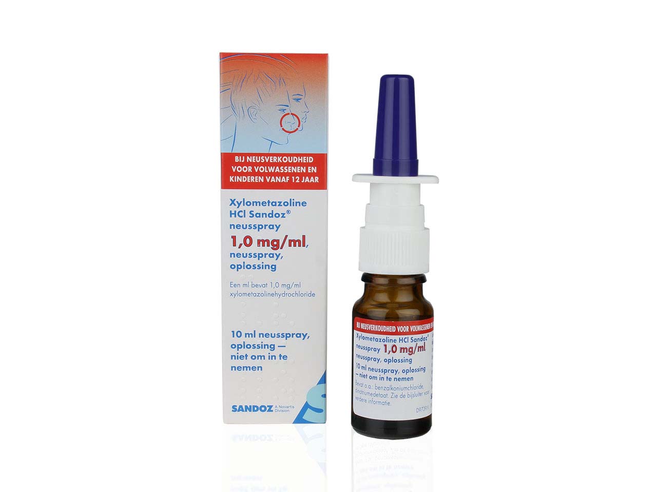 Xylometazoline Hcl Sandoz Neusspray 1mg/ml