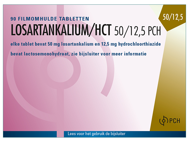 Losartan Kalium/Hct Pch Tablet Filmomh 50/12,5mg