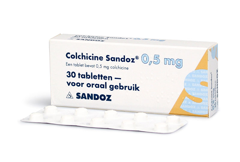 Colchicine Sandoz Tablet 0,5mg