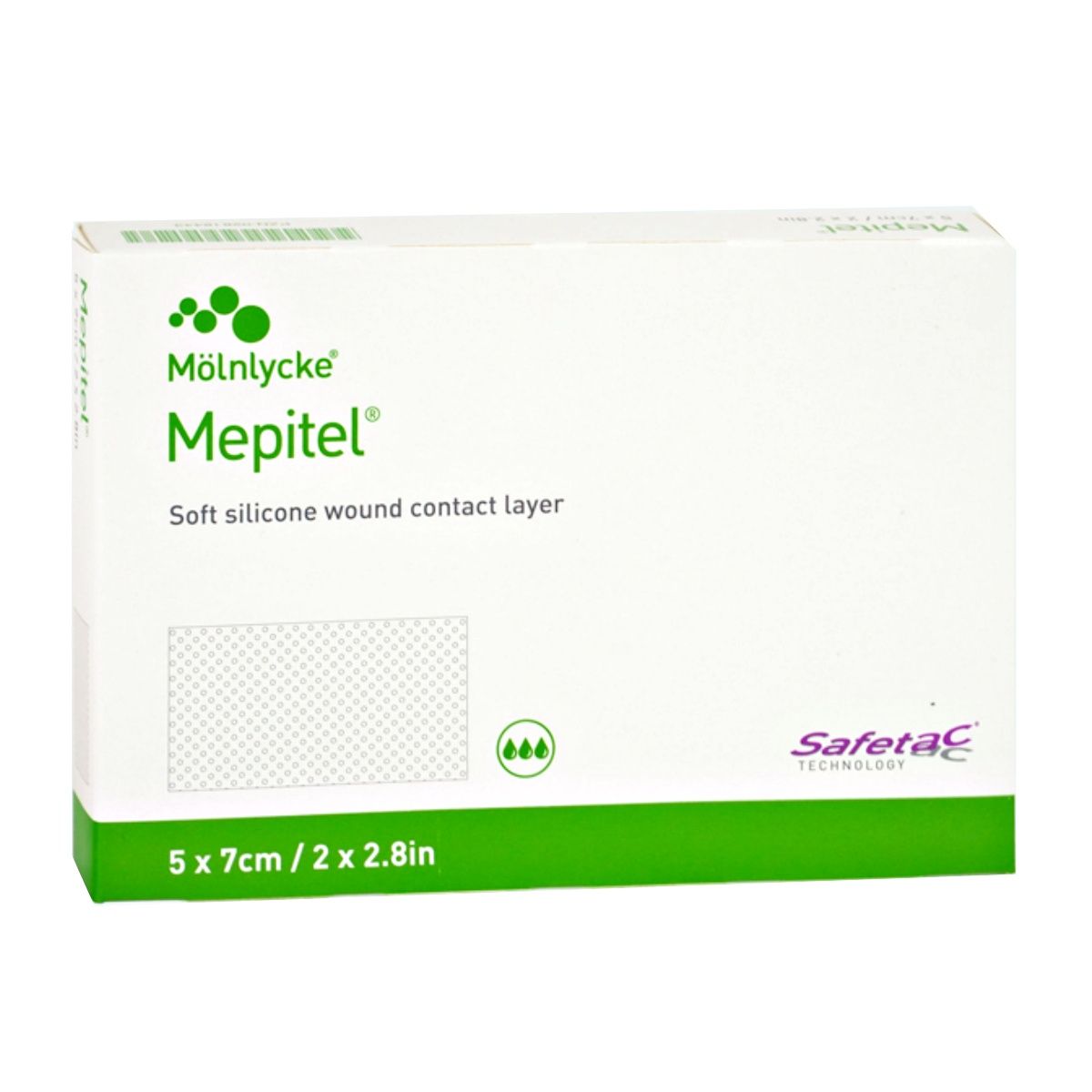Mepitel One Wondcontactlaag Siliconen  5x 7cm Ster