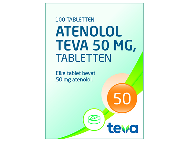 Atenolol Teva Tablet 50mg