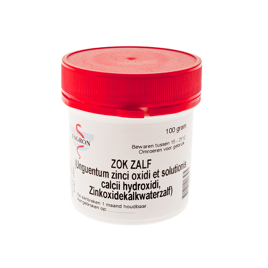 Zokzalf (Zinkoxidekalkwaterzalf) Fagron