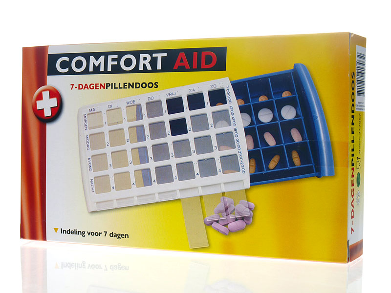 Pillendoos Blokland 7 Dagen Comfort Aid