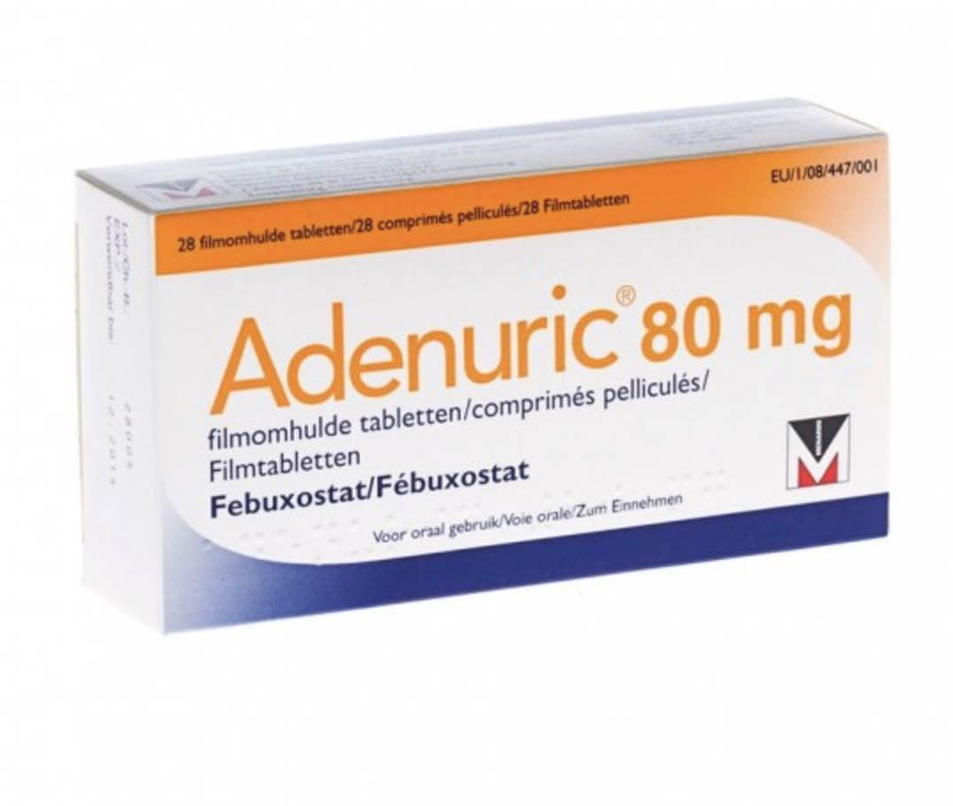 Product Adenuric Tablet Filmomhuld  80mg
