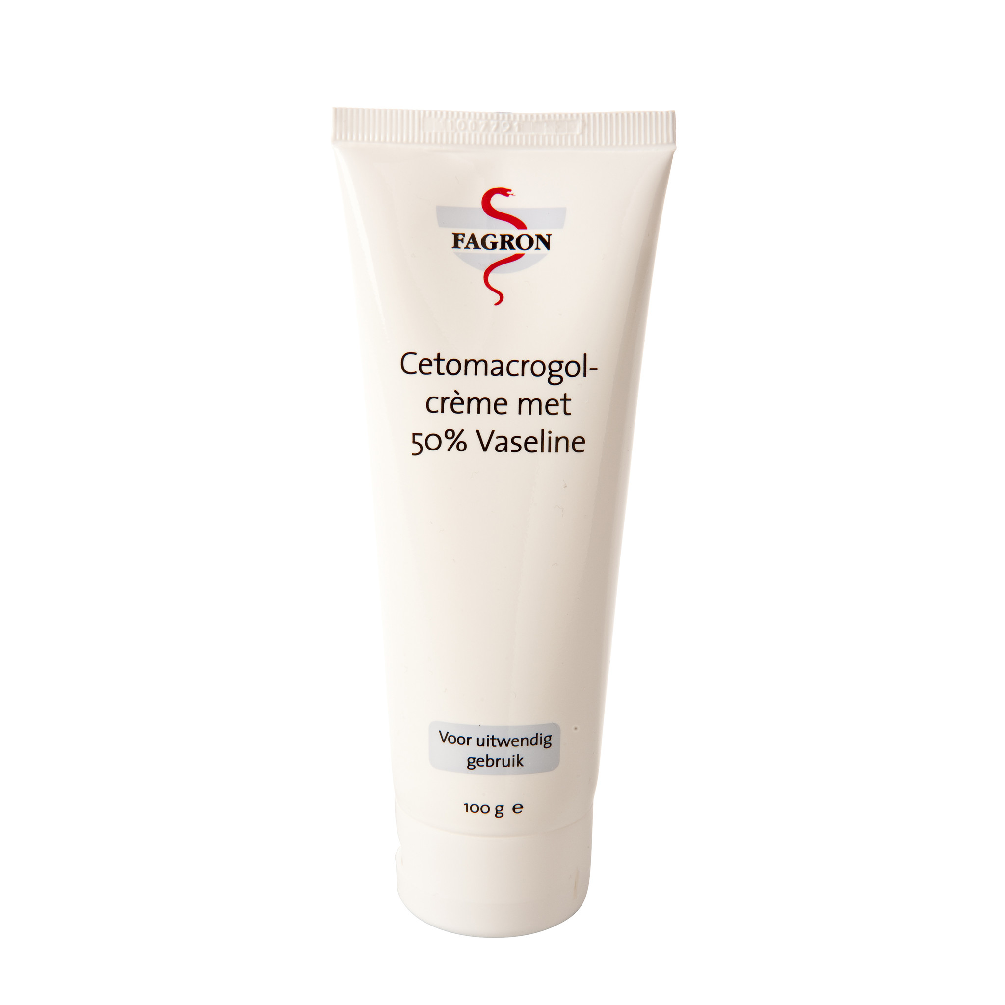 Fagron Cetomacrogolcreme 50% Vaseline Tube In Doos (100g)