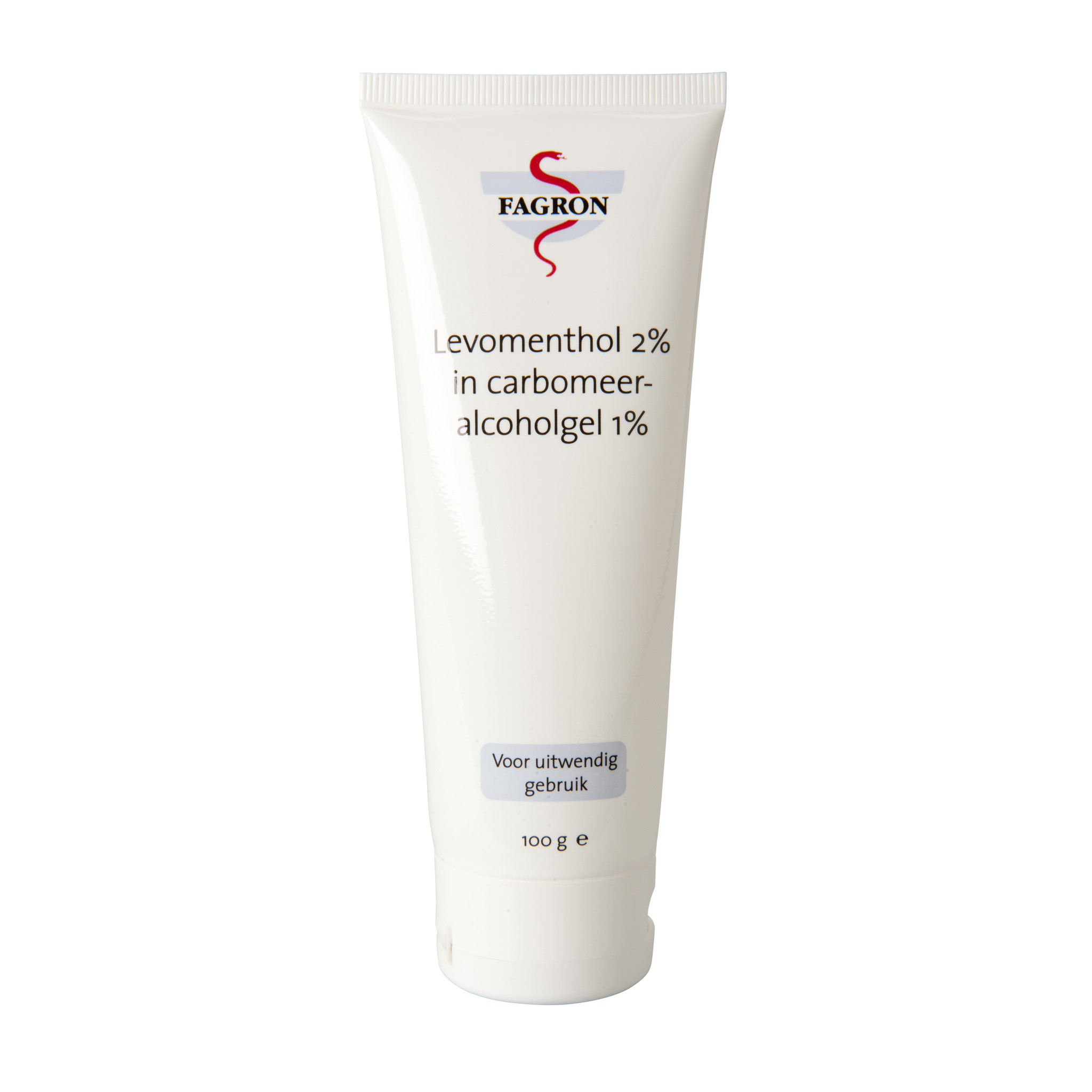 Fagron Levomenthol 2% Carbomeeralcoholgel 1% Tube In Doos (100g)