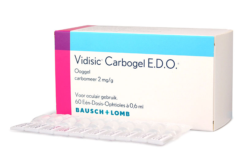 Vidisic Carbogel Edo Ooggel 2mg/G 0.6ml