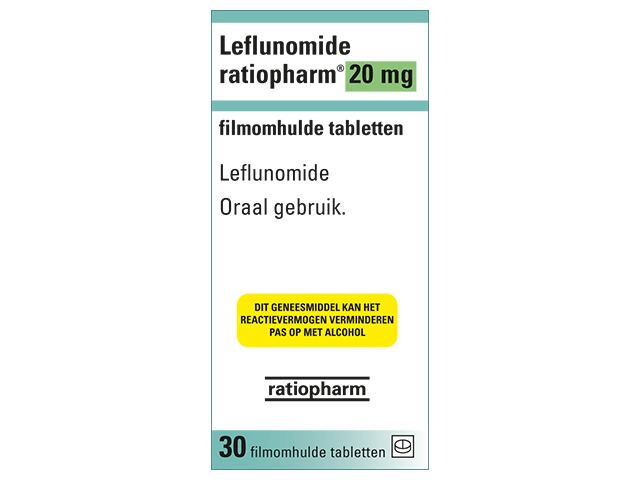 Leflunomide Rp Tablet Filmomhuld 20mg