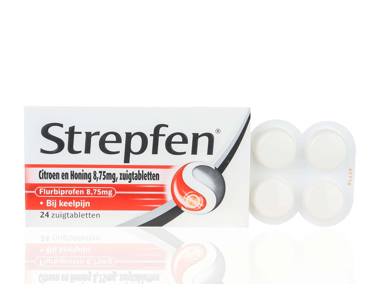Strepfen Zuigtablet 8,75mg Citroen & Honing