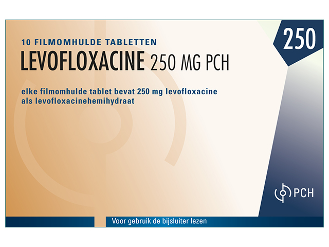 Levofloxacine Pch Tablet Filmomhuld 250mg