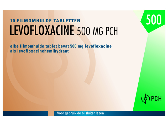 Levofloxacine Pch Tablet Filmomhuld 500mg