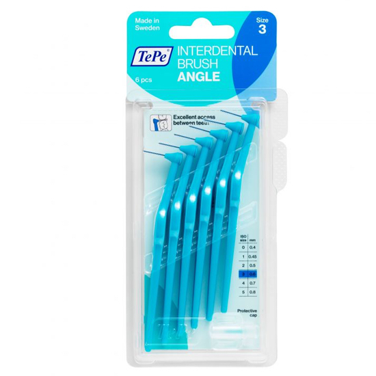 Tepe Angle Interdentale Ragers Blauw 0,6mm
