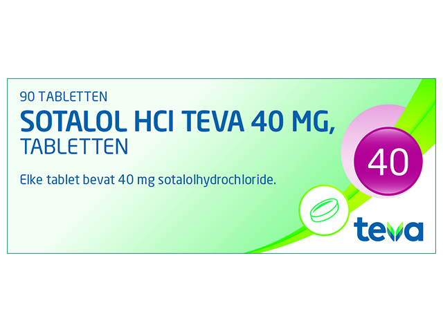Product Sotalol Hcl Teva Tablet  40mg