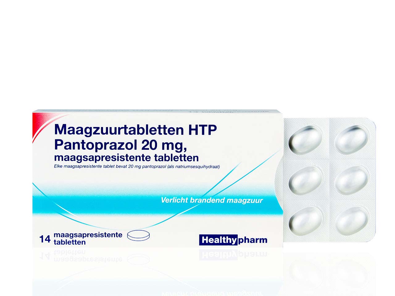 Maagzuurtablet Pantoprazol Htp Tablet Msr 20mg