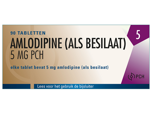 Amlodipine Pch Tablet 5mg (Als Besilaat)