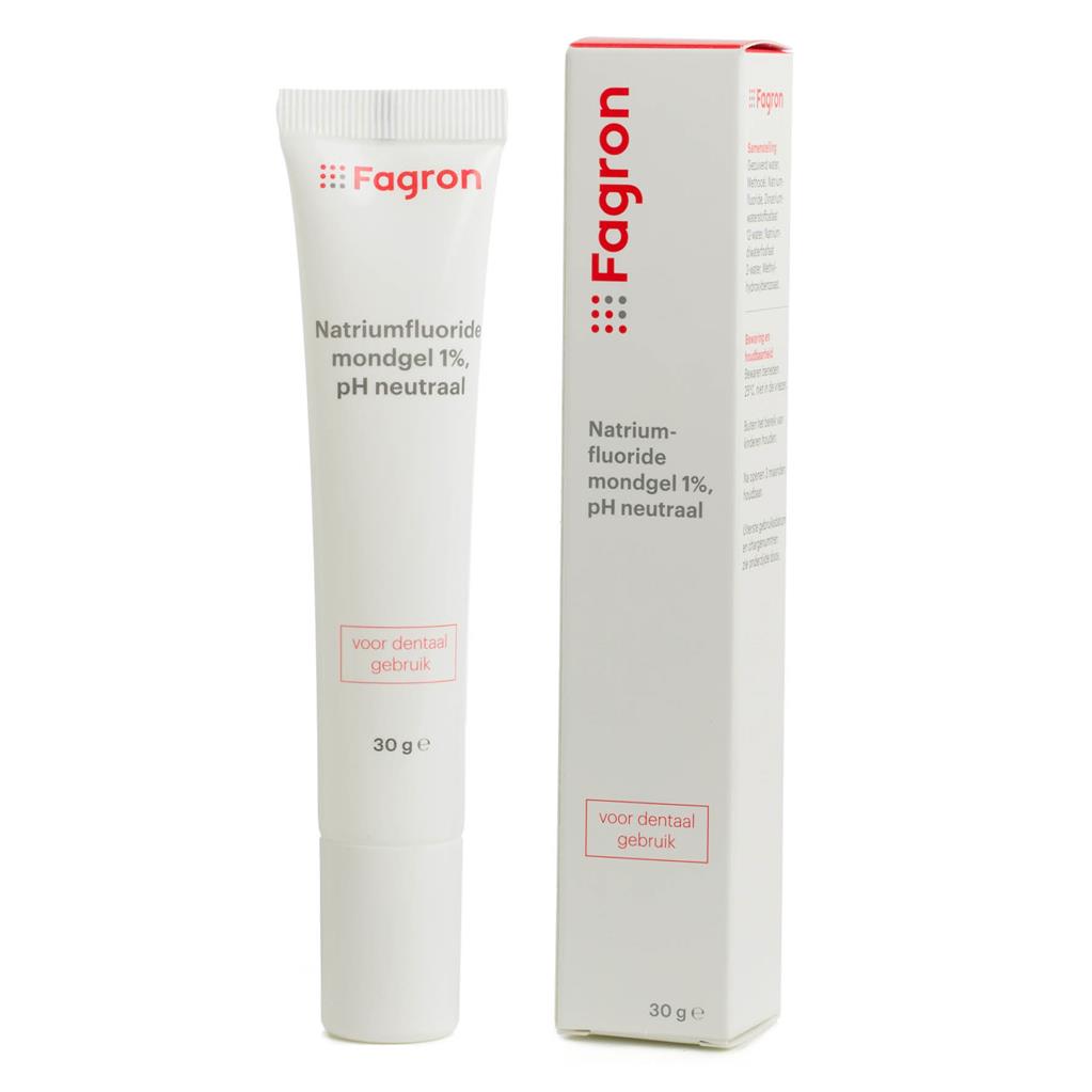 Natriumfluoride Mondgel Neutraal 1% | Steriel