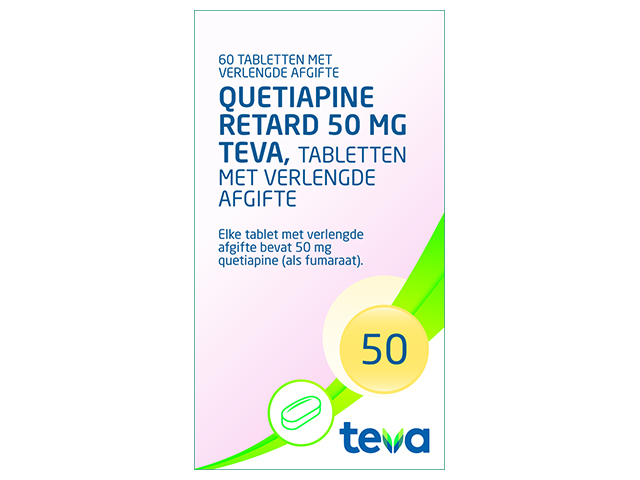 Quetiapine Teva Retard Tablet Mva  50mg