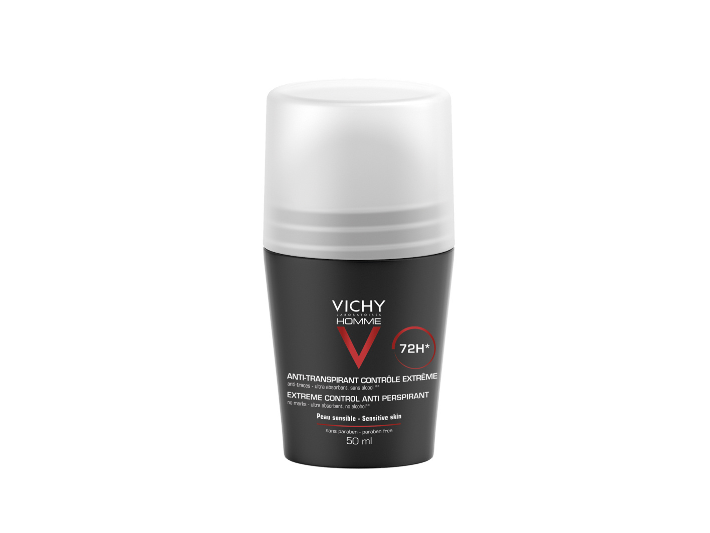 Vichy Homme Deodorant Roller 72 Uur