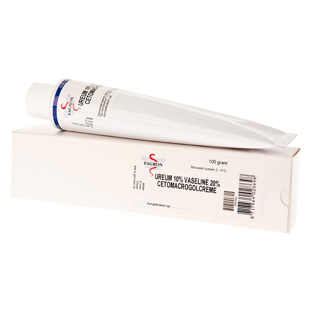 Cetomacrogolcreme 10% Ureum 20% Vaseline Fagron