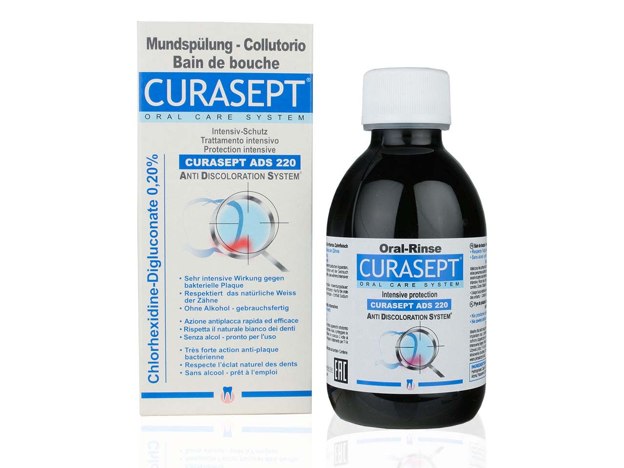 Curasept Chloorhexidine Mondspoelmiddel 0,2%