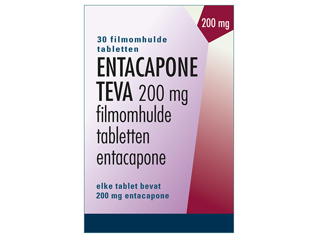 Entacapone Teva Tablet Filmomhuld 200mg