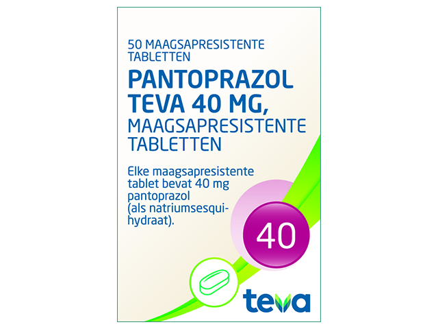 Pantoprazol Teva Tablet Msr 40mg