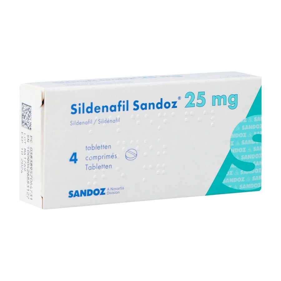 Sildenafil Tablet Filmomhuld  25mg