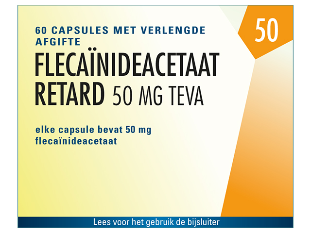Flecainideacetaat Teva Retard Capsule  50mg