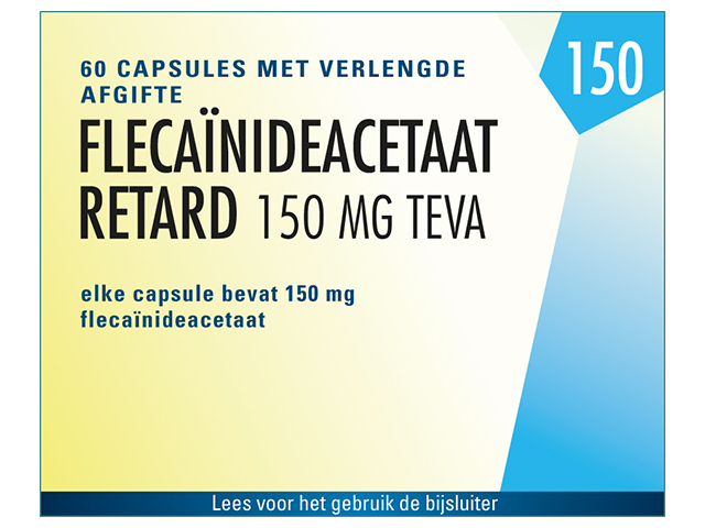 Flecainideacetaat Teva Retard Capsule 150mg