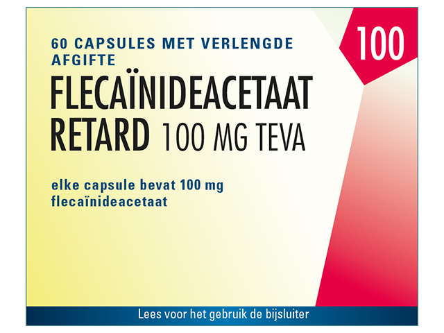 Flecainideacetaat Teva Retard Capsule 100mg