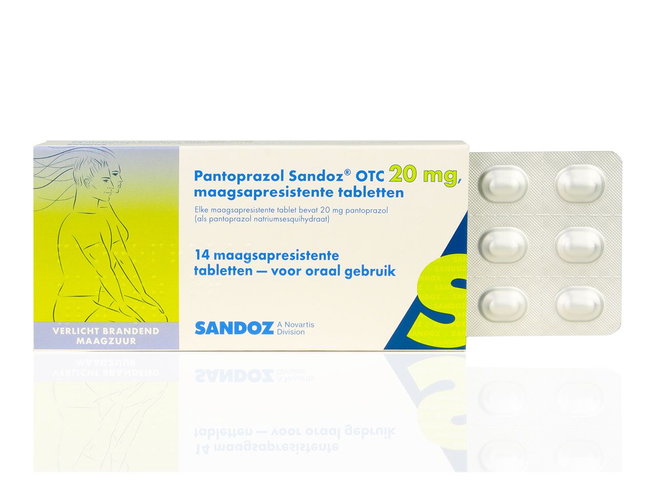 Pantoprazol Sandoz Otc Tablet Msr 20mg