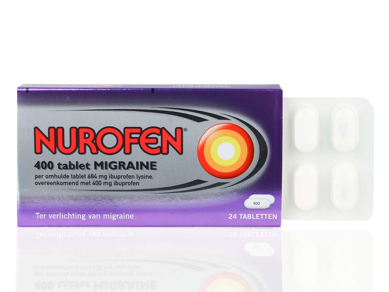 Product Nurofen Migraine Tablet Omhuld 400mg