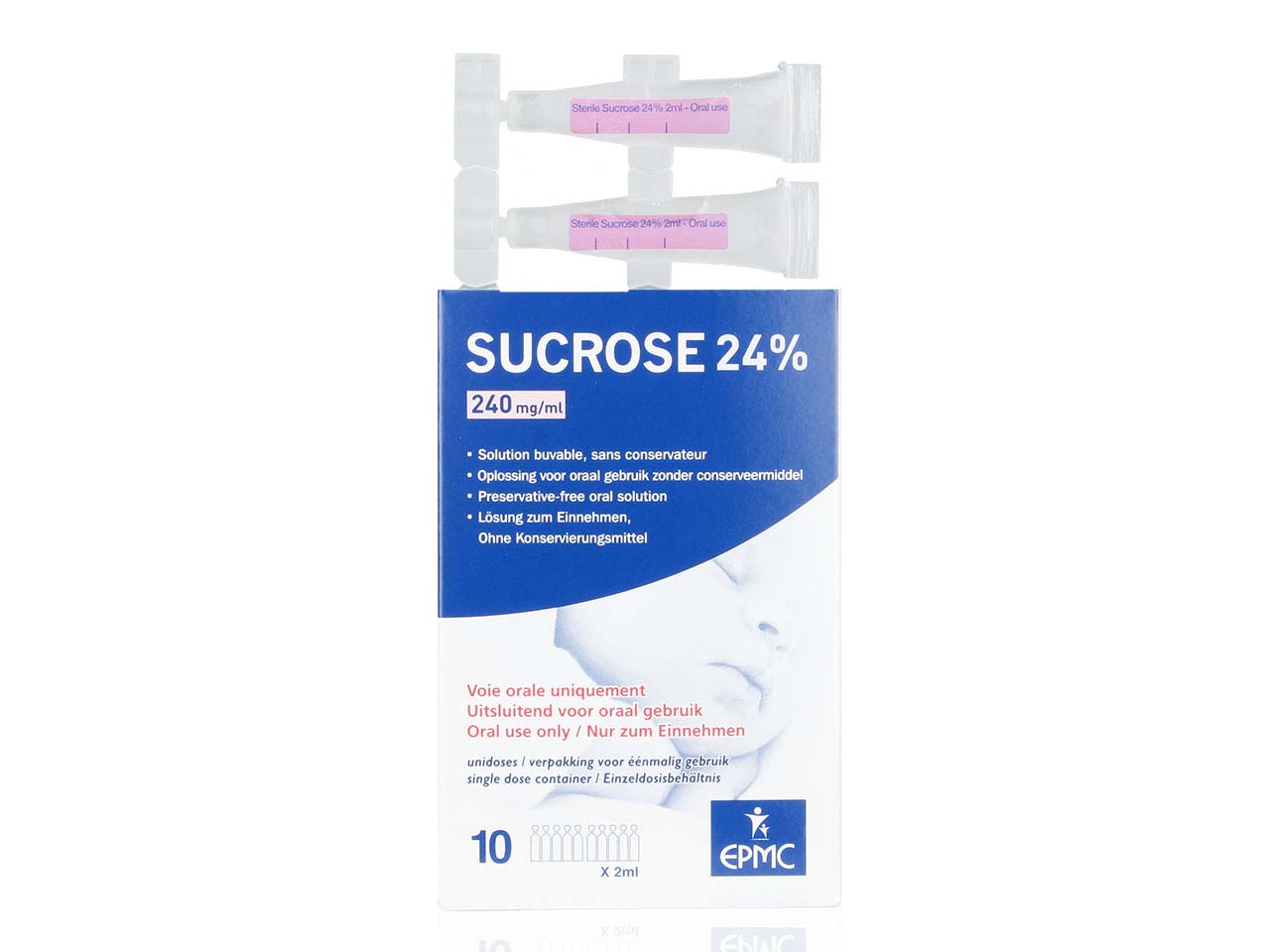 Sucrose 24% Monodose Ampul 2ml Steriel
