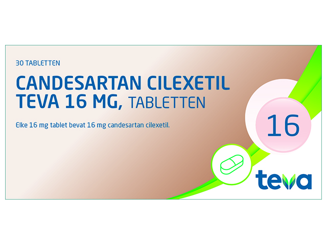 Candesartan Cilexetil Teva Tablet 16mg
