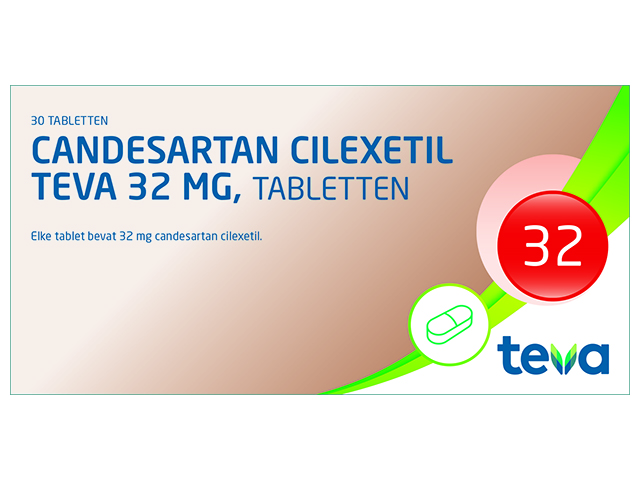 Candesartan Cilexetil Teva Tablet 32mg