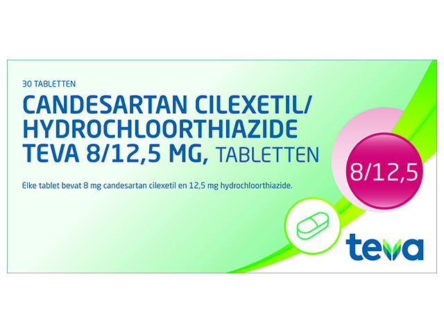 Candesartan Cilexetil/Hct Teva Tablet 8/12,5mg