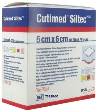 Cutimed Siltec Plus  5x 6cm