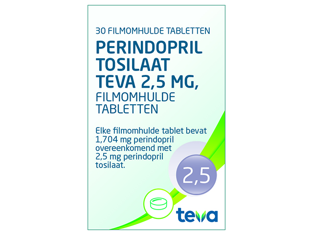 Perindopril Tosilaat Teva Tablet  2,5mg