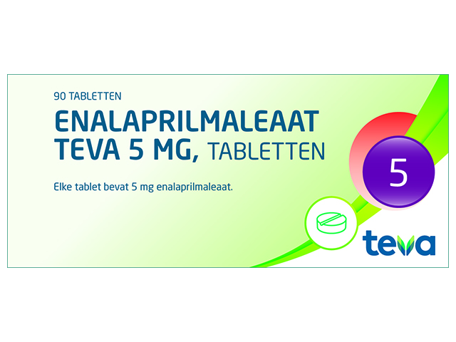 Enalapril Maleaat Teva Tablet 5mg