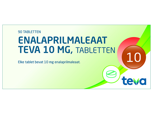 Enalapril Maleaat Teva Tablet 10mg