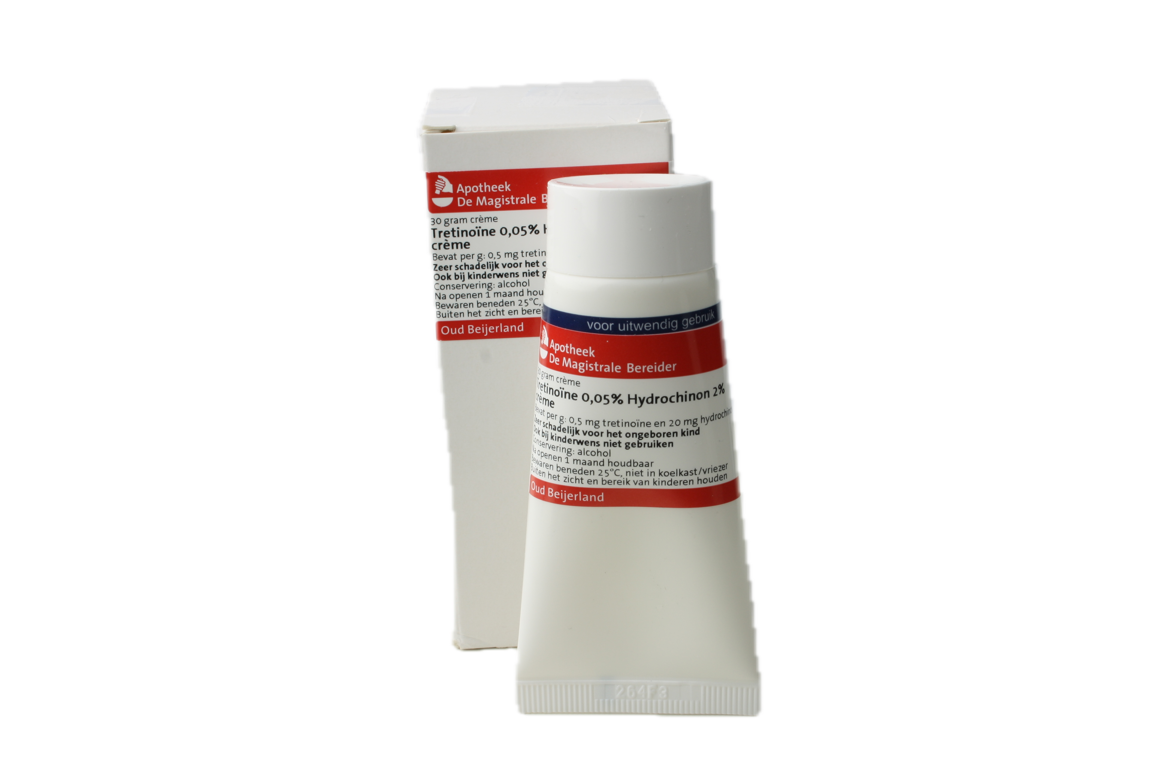 Tretinoine 0,05% Hydrochinon 2% Creme (0,5mg/20mg) Dmb